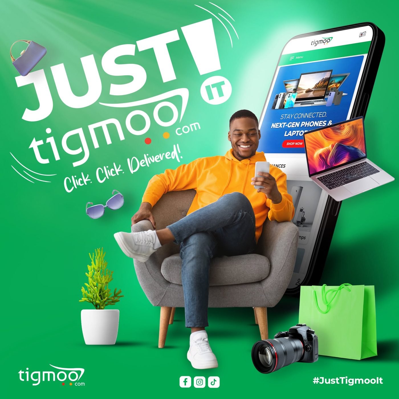 Just Tigmoo It campaign artwork
